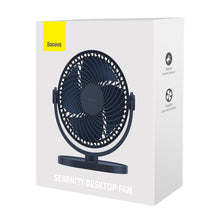 Заредете изображение във визуализатора на галерията – Baseus Serenity Desktop Fan Blue - TopMag
