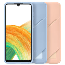 Заредете изображение във визуализатора на галерията – Samsung Card Slot Cover Case for Samsung Galaxy A33 blue (EF-OA336TLEGWW) - TopMag
