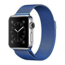 Заредете изображение във визуализатора на галерията – Magnetic Strap Watch Strap 6/5/4/3/2 / SE (40mm / 38mm) Magnetic Band Bracelet Bracelet Blue - TopMag
