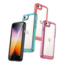 Заредете изображение във визуализатора на галерията – Outer Space Case Case for iPhone SE 2022 / SE 2020 / iPhone 8 / iPhone 7 Hard Cover with Gel Frame Red - TopMag
