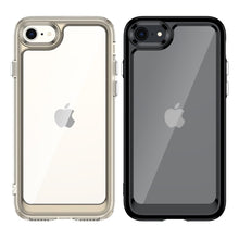 Заредете изображение във визуализатора на галерията – Outer Space Case Case for iPhone SE 2022 / SE 2020 / iPhone 8 / iPhone 7 Hard Cover with Gel Frame Red - TopMag
