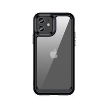 Заредете изображение във визуализатора на галерията – Outer Space Case for iPhone 12 hard cover with a gel frame black - TopMag
