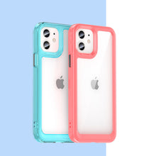 Заредете изображение във визуализатора на галерията – Outer Space Case for iPhone 12 hard cover with a gel frame black - TopMag
