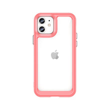 Заредете изображение във визуализатора на галерията – Outer Space Case for iPhone 12 hard cover with a gel frame red - TopMag
