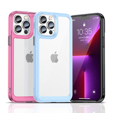 Заредете изображение във визуализатора на галерията – Outer Space Case Case for iPhone 12 Pro Max Hard Cover with Gel Frame Red - TopMag
