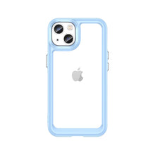 Заредете изображение във визуализатора на галерията – Outer Space Case for iPhone 13 hard cover with gel frame blue - TopMag
