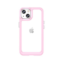 Заредете изображение във визуализатора на галерията – Outer Space Case for iPhone 13 hard cover with a gel frame pink - TopMag

