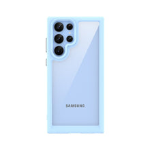 Заредете изображение във визуализатора на галерията – Outer Space Case Case for Samsung Galaxy S22 Ultra Hard Cover with Gel Frame Blue - TopMag
