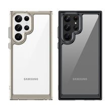 Заредете изображение във визуализатора на галерията – Outer Space Case Case for Samsung Galaxy S22 Ultra Hard Cover with Gel Frame Red - TopMag
