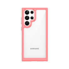 Заредете изображение във визуализатора на галерията – Outer Space Case Case for Samsung Galaxy S22 Ultra Hard Cover with Gel Frame Red - TopMag
