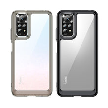 Заредете изображение във визуализатора на галерията – Outer Space Case for Xiaomi Redmi Note 11 Hard Cover with Gel Frame Blue - TopMag
