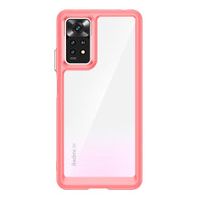 Заредете изображение във визуализатора на галерията – Outer Space Case Case for Xiaomi Redmi Note 11 Pro Hard Cover with Gel Frame Red - TopMag
