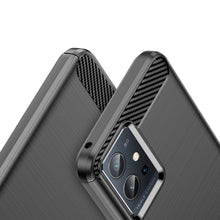Заредете изображение във визуализатора на галерията – Carbon Case Flexible Cover Sleeve Vivo Y55 / Y75 / Y33s / iQOO Z6 / iQOO U5 black - TopMag
