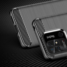 Заредете изображение във визуализатора на галерията – Carbon Case Flexible Cover Sleeve for Xiaomi Redmi 10C black - TopMag
