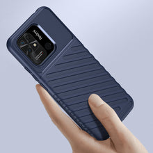 Заредете изображение във визуализатора на галерията – Thunder Case Flexible armored cover for Xiaomi Redmi 10C blue - TopMag
