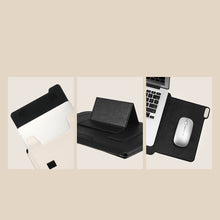 Заредете изображение във визуализатора на галерията – Nillkin 3in1 MacBook Sleeve 16 '' Pouch Laptop Bag Stand Mouse Pad Black and White - TopMag

