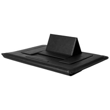Заредете изображение във визуализатора на галерията – Nillkin 2in1 MacBook sleeve 14 '' case laptop bag stand black and white - TopMag
