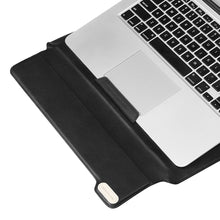 Заредете изображение във визуализатора на галерията – Nillkin 2in1 MacBook sleeve 16 '' case laptop bag stand black and white - TopMag
