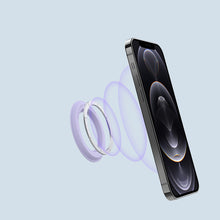 Заредете изображение във визуализатора на галерията – Nillkin SnapHold 2x Adhesive Magnetic Sticker Magnetic Holder Compatible with MagSafe Purple - TopMag
