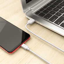 Заредете изображение във визуализатора на галерията – Borofone Cable BX14 LinkJet - USB to Micro USB - 2,4A 1 metre white
