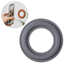 Заредете изображение във визуализатора на галерията – Nillkin SnapHold Self Adhesive Magnetic Sticker Magnetic Holder Compatible with MagSafe Gray - TopMag
