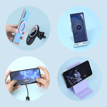 Заредете изображение във визуализатора на галерията – Nillkin SnapLink Adhesive Magnetic Phone Sticker Magnetic Holder Mint (MagSafe Compatible) - TopMag
