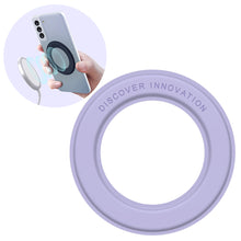 Заредете изображение във визуализатора на галерията – Nillkin SnapLink Adhesive Magnetic Phone Sticker Magnetic Holder Purple (MagSafe Compatible) - TopMag
