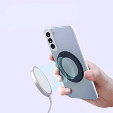 Заредете изображение във визуализатора на галерията – Nillkin SnapLink Adhesive Magnetic Phone Sticker Magnetic Holder Purple (MagSafe Compatible) - TopMag
