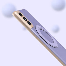 Заредете изображение във визуализатора на галерията – Nillkin SnapLink 2x Adhesive Magnetic Phone Sticker Magnetic Holder Purple (MagSafe Compatible) - TopMag
