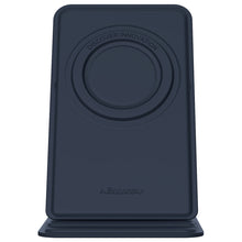 Заредете изображение във визуализатора на галерията – Nillkin SnapBase leather magnetic holder for MagSafe foldable phone holder black - TopMag
