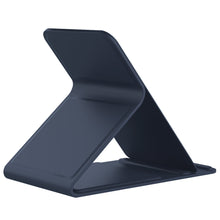 Заредете изображение във визуализатора на галерията – Nillkin SnapBase leather magnetic holder for MagSafe foldable phone holder black - TopMag
