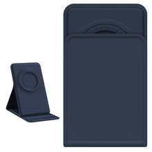 Заредете изображение във визуализатора на галерията – Nillkin SnapBase Magnetic Silicone Holder for MagSafe Foldable Phone Holder Blue - TopMag
