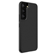 Заредете изображение във визуализатора на галерията – Nillkin Synthetic Fiber Case armored cover for Samsung Galaxy S22 black - TopMag
