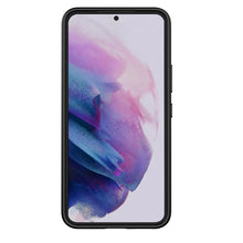 Заредете изображение във визуализатора на галерията – Nillkin Synthetic Fiber Case armored cover for Samsung Galaxy S22 black - TopMag
