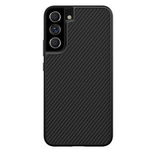 Заредете изображение във визуализатора на галерията – Nillkin Synthetic Fiber Case armored cover for Samsung Galaxy S22 + (S22 Plus) black - TopMag
