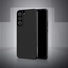 Заредете изображение във визуализатора на галерията – Nillkin Synthetic Fiber Case armored cover for Samsung Galaxy S22 + (S22 Plus) black - TopMag
