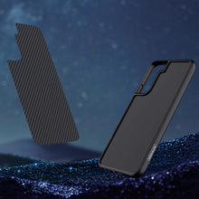 Заредете изображение във визуализатора на галерията – Nillkin Synthetic Fiber Case armored cover for Samsung Galaxy S22 + (S22 Plus) black - TopMag
