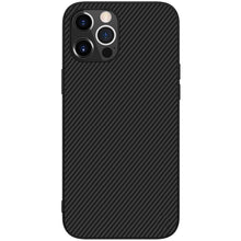 Заредете изображение във визуализатора на галерията – Nillkin Synthetic Fiber Case armored cover for iPhone 12 Pro black - TopMag
