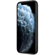Заредете изображение във визуализатора на галерията – Nillkin Synthetic Fiber Case armored cover for iPhone 12 Pro black - TopMag
