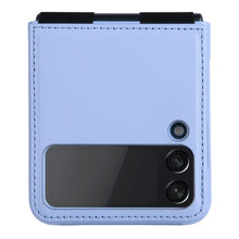 Заредете изображение във визуализатора на галерията – Nillkin Qin leather holster for Samsung Galaxy Z Flip 3 purple - TopMag
