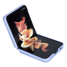 Заредете изображение във визуализатора на галерията – Nillkin Qin leather holster for Samsung Galaxy Z Flip 3 purple - TopMag
