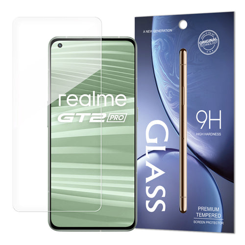 Tempered Glass 9H Screen Protector for Realme GT2 Pro (packaging – envelope) - TopMag