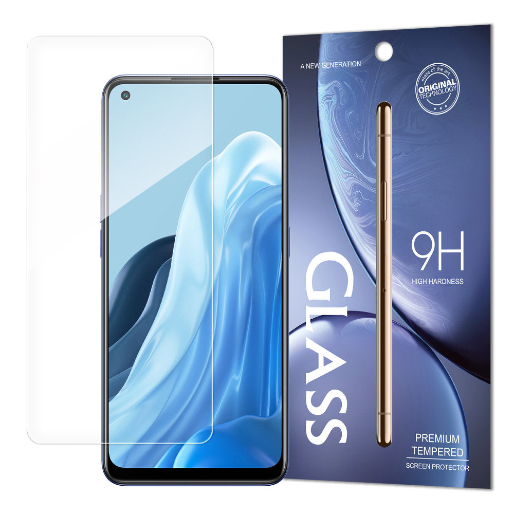 Tempered Glass 9H Screen Protector for Oppo Reno7 5G / Find X5 Lite (packaging – envelope) - TopMag