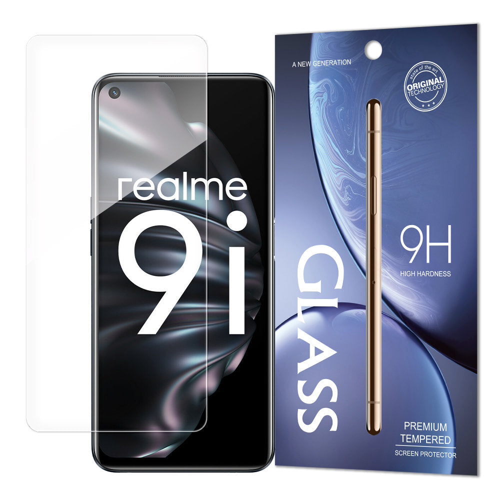 Tempered Glass 9H Screen Protector for Oppo A76 / Oppo A36 / Realme 9i (packaging – envelope) - TopMag