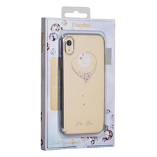 Заредете изображение във визуализатора на галерията – Kingxbar Wish Series case decorated with original Swarovski Crystals iPhone 13 Pro gold - TopMag
