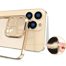 Заредете изображение във визуализатора на галерията – Kingxbar Wish Series case decorated with original Swarovski crystals iPhone 13 Pro Max gold - TopMag

