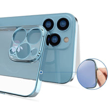 Заредете изображение във визуализатора на галерията – Kingxbar Wish Series case decorated with original Swarovski Crystals iPhone 13 Pro blue - TopMag
