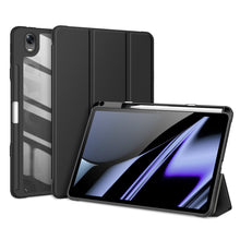 Заредете изображение във визуализатора на галерията – Dux Ducis Toby Armored Flip Smart Case for Oppo Pad with Stylus Holder Black - TopMag
