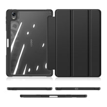 Заредете изображение във визуализатора на галерията – Dux Ducis Toby Armored Flip Smart Case for Oppo Pad with Stylus Holder Black - TopMag
