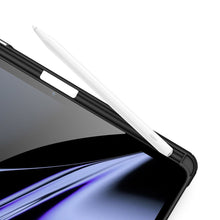 Заредете изображение във визуализатора на галерията – Dux Ducis Toby Armored Flip Smart Case for Oppo Pad with Stylus Holder Black - TopMag

